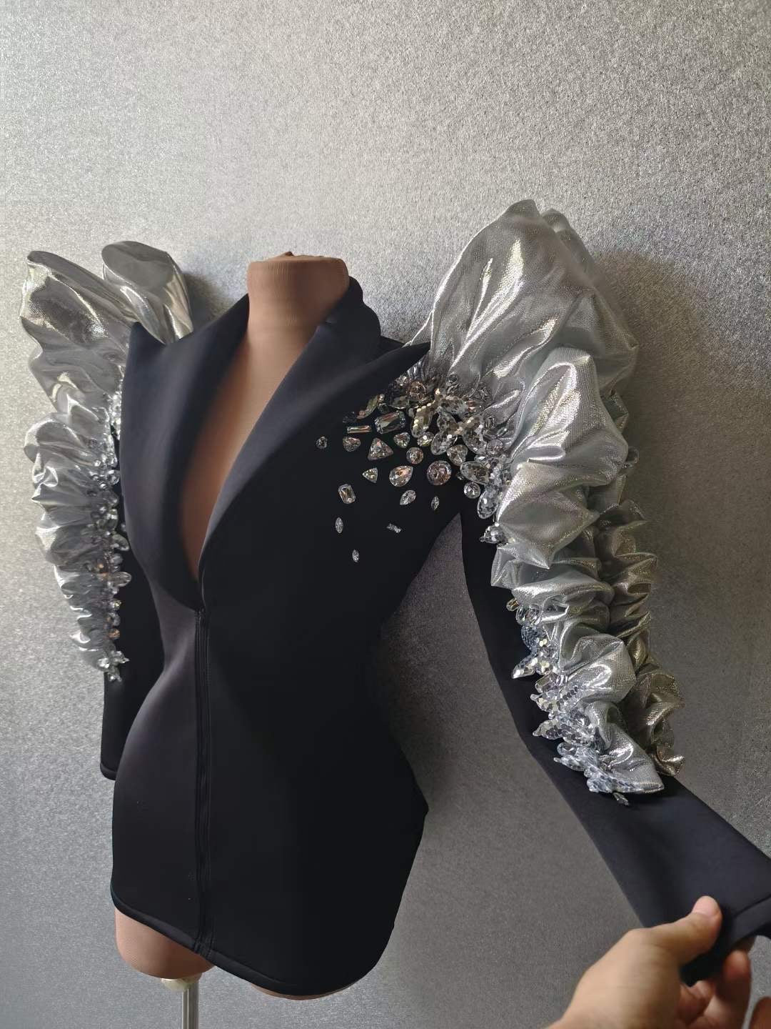 Class Sister Fly Black Dress