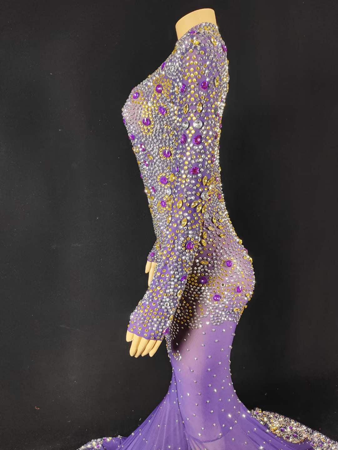 Aura Dress Purple