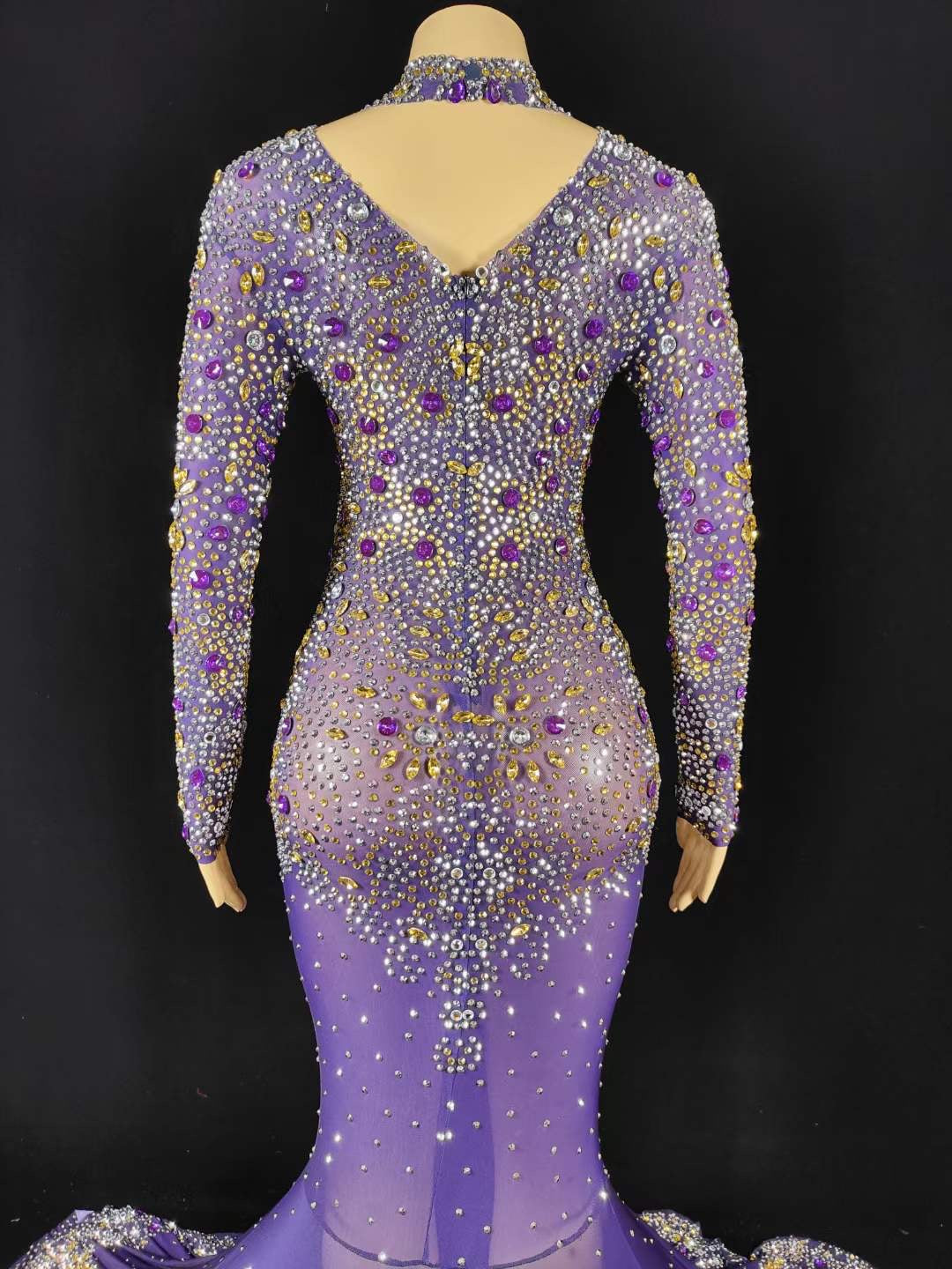 Aura Dress Purple