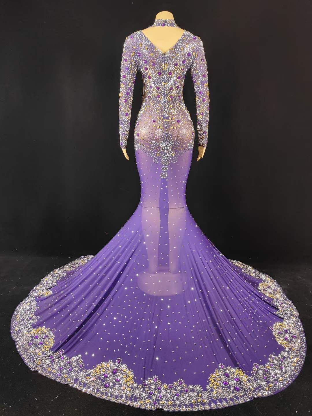 Aura Dress Purple