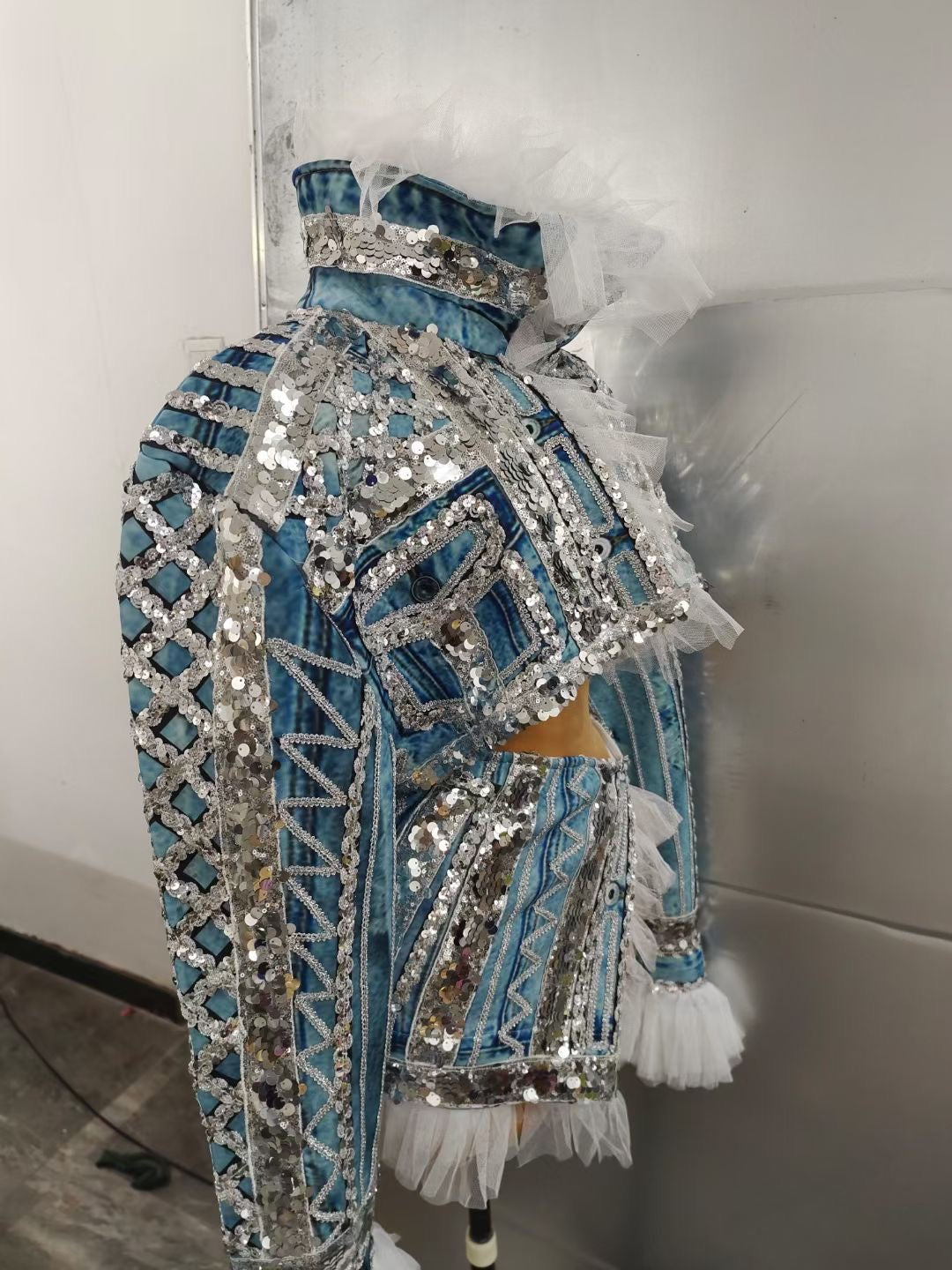 Captain Dress Blue, silver and grey 2