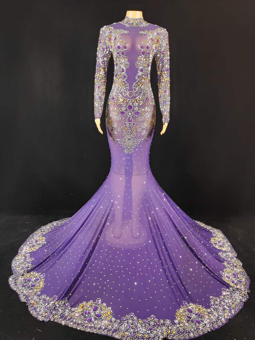 Aura Dress Purple