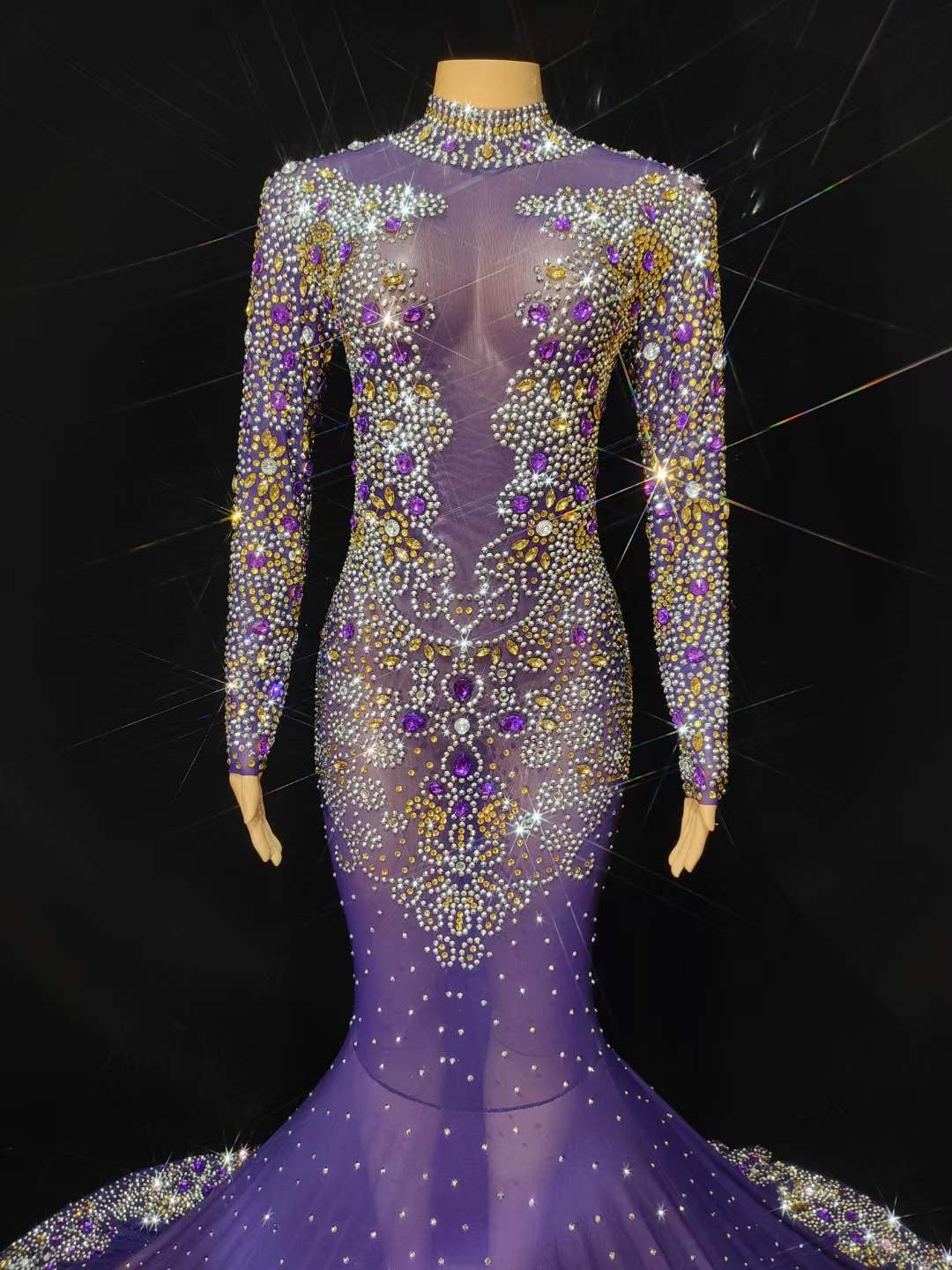 Aura Dress Purple