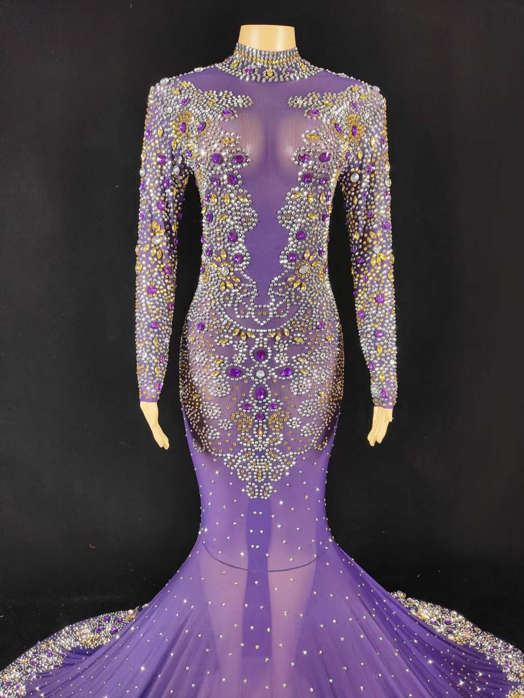 Aura Dress Purple