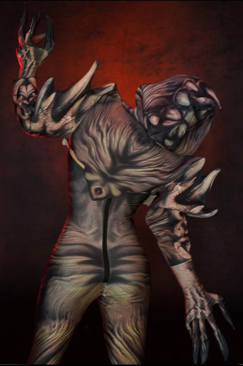 Horror bodysuit party & events costume (women) Brown Ship Same Day