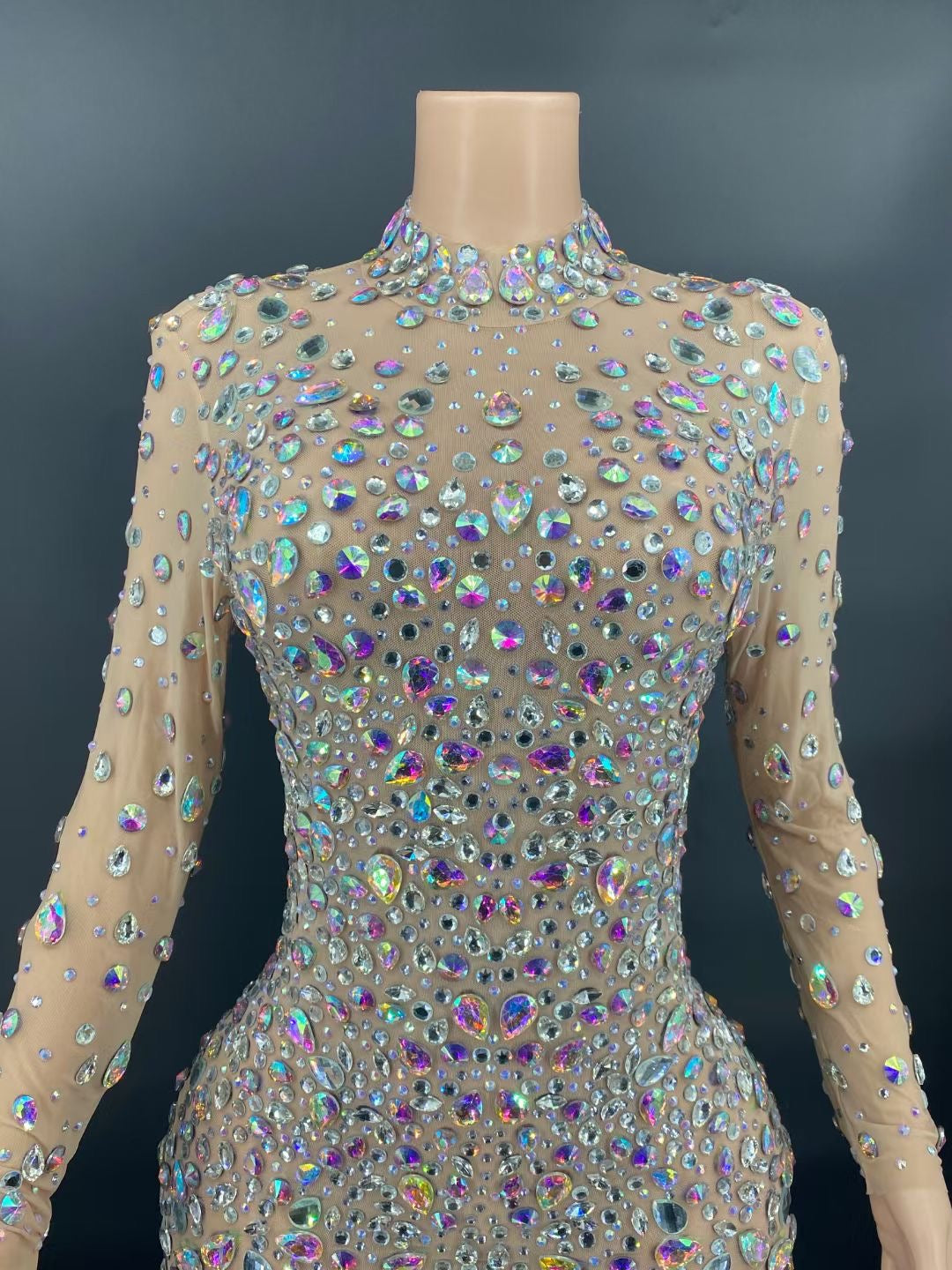 Alba bodysuit Ab & nude None See-Through