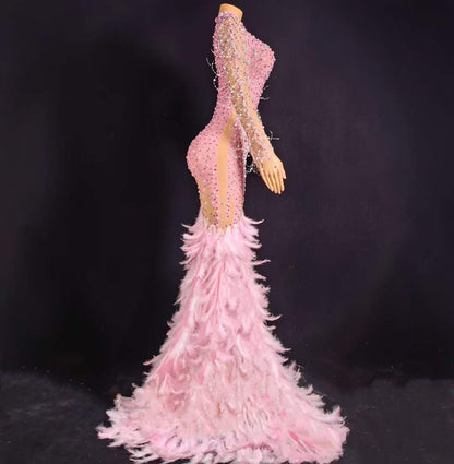 Lady Snatched Dress Pink