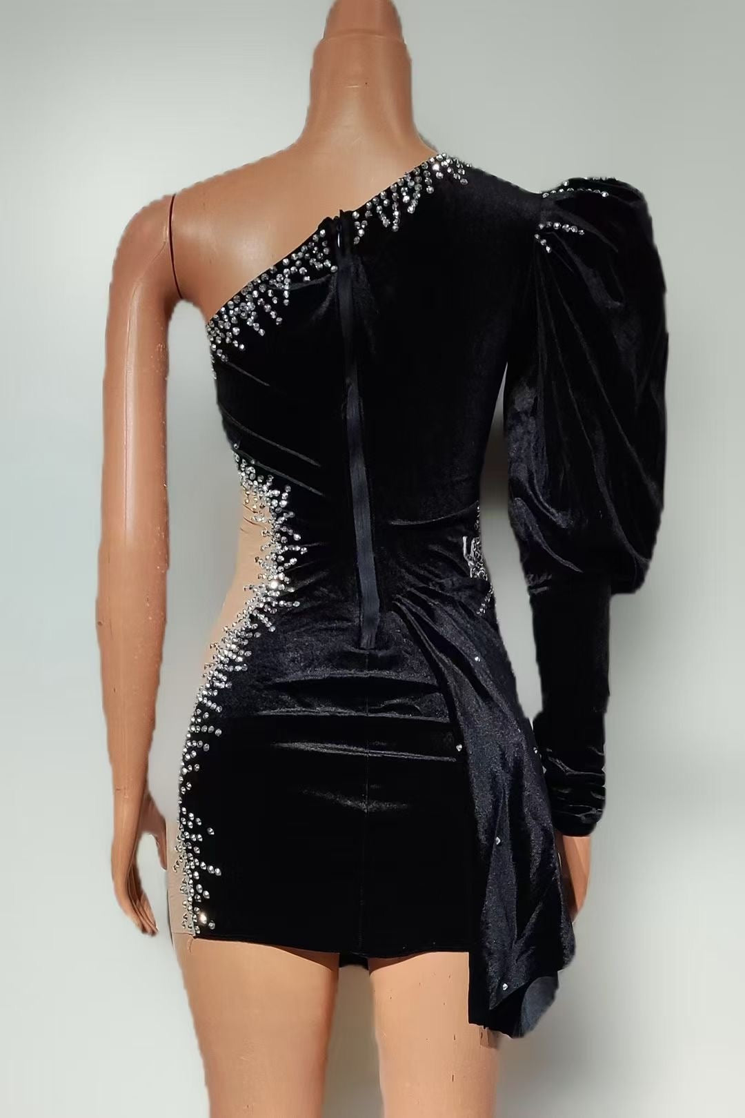 Electric Black Dress