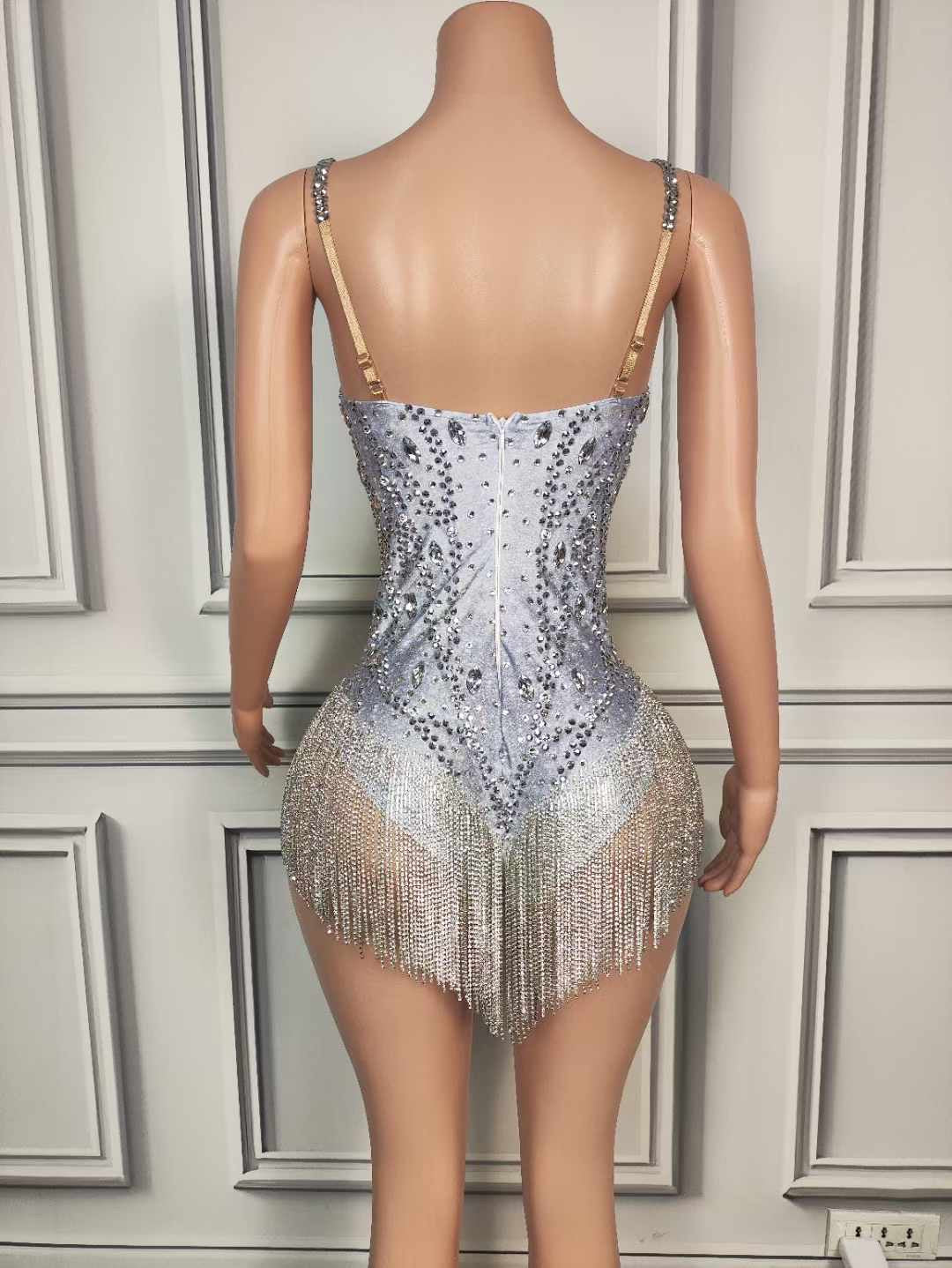 Sparkle Lopol Leotard Silver