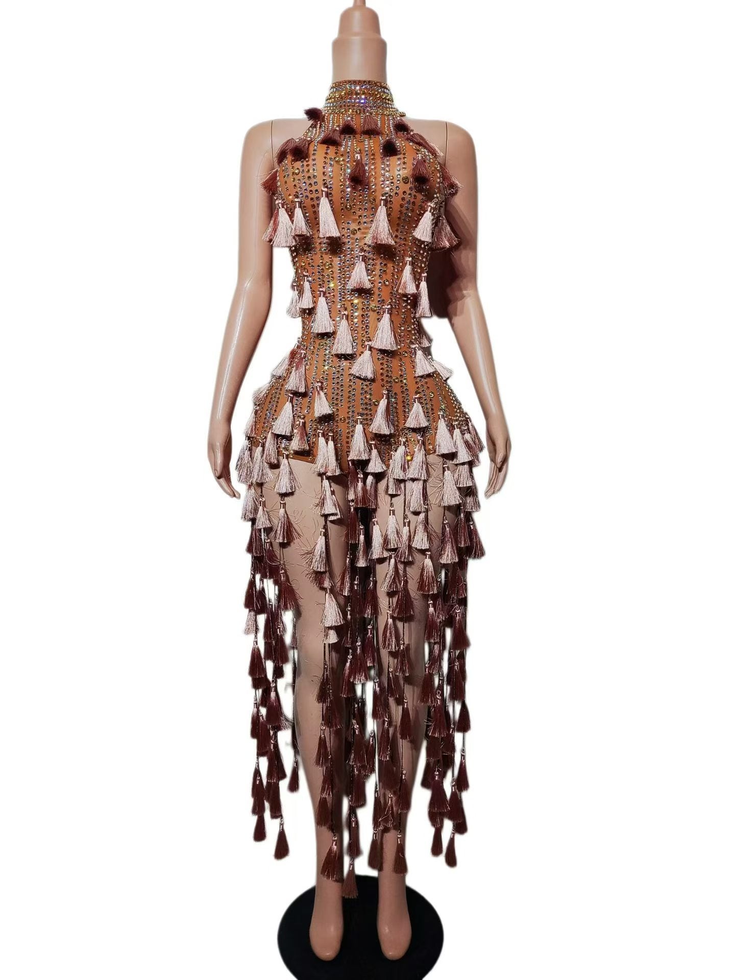 Gold Puddles Dress