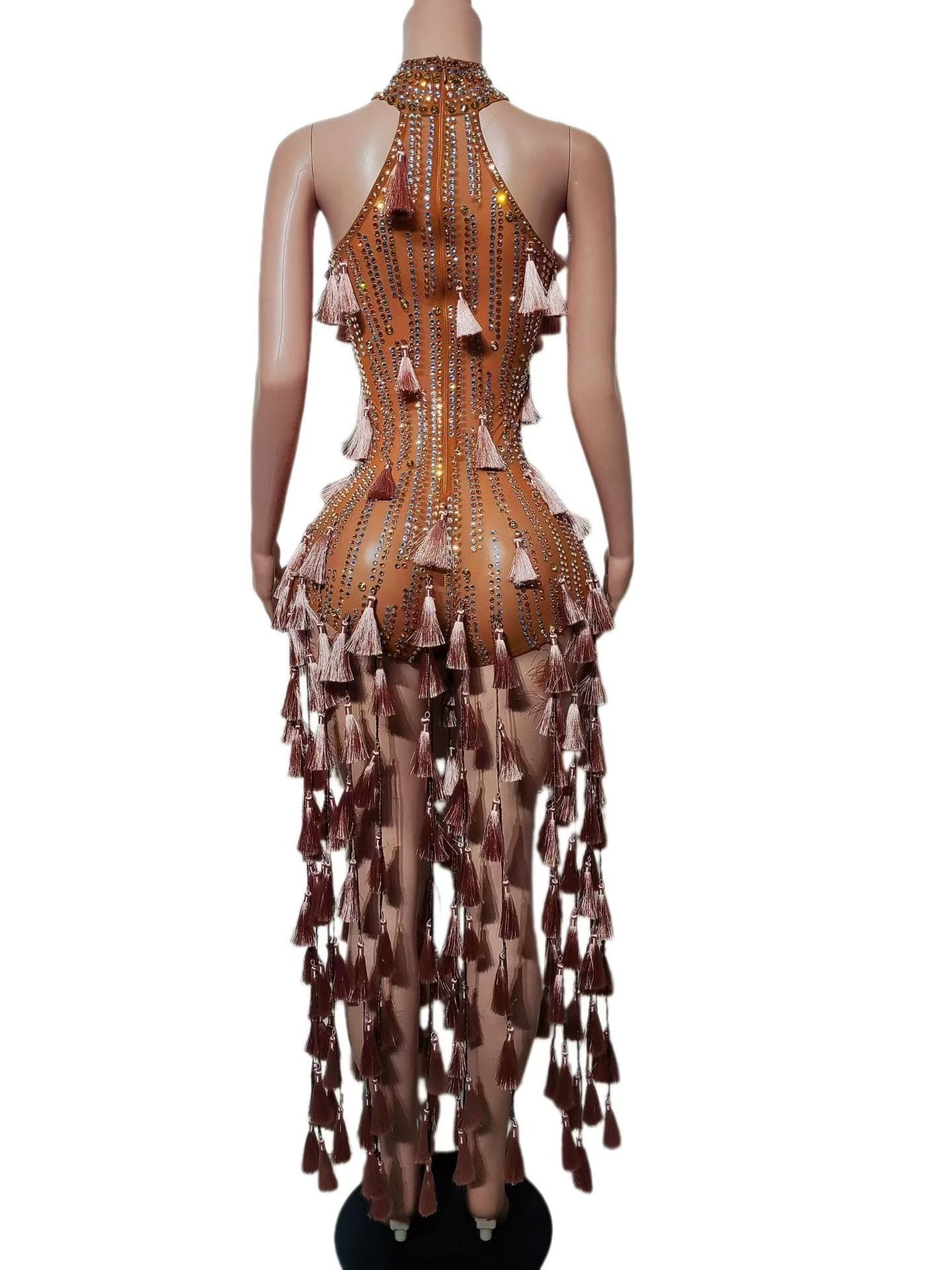 Gold Puddles Dress