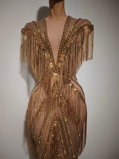 All the Gold  Dress