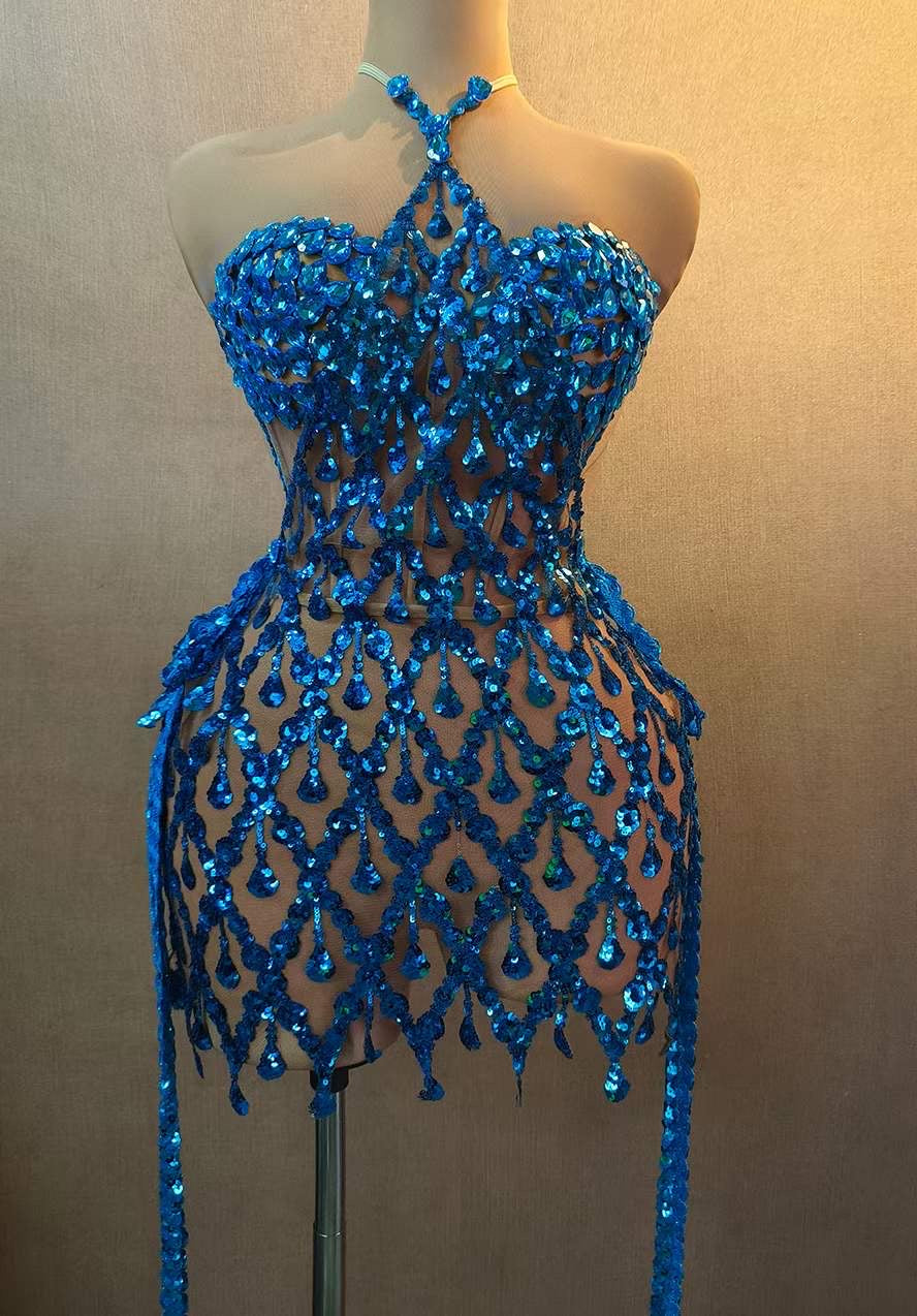 Neo Blue Dress