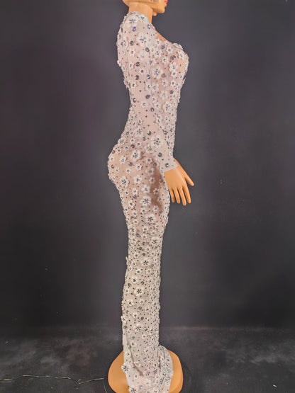 Flower GLORY Dress white