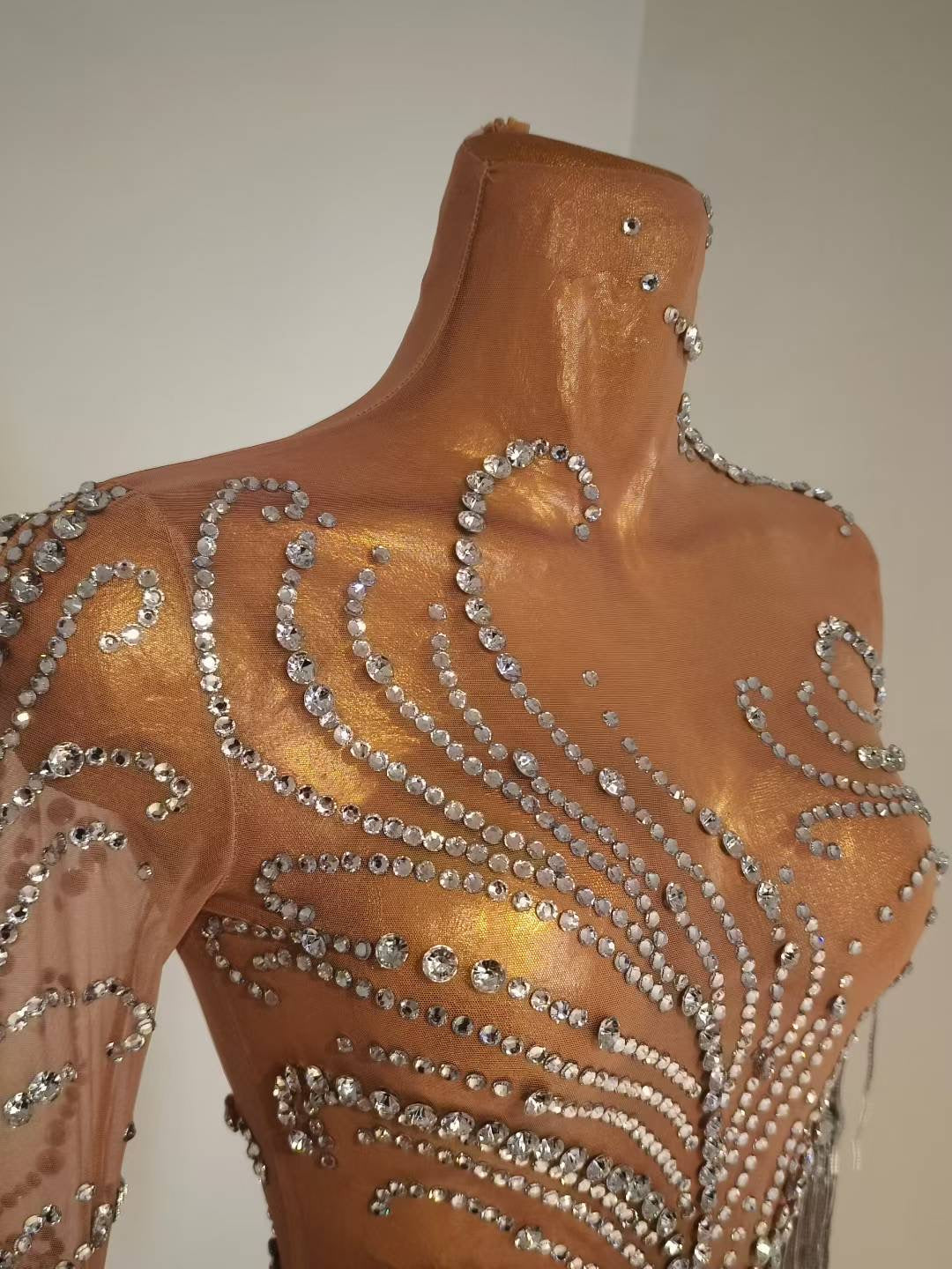 Silver Swan Dress