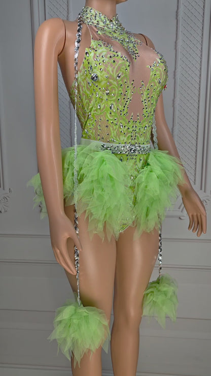 Lovely Dew Neon Green R