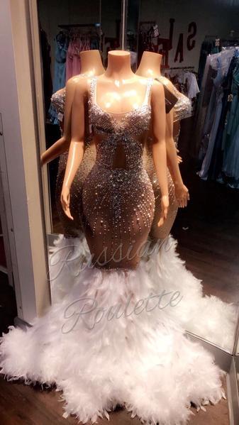 bellini wedding and prom dress nude and white