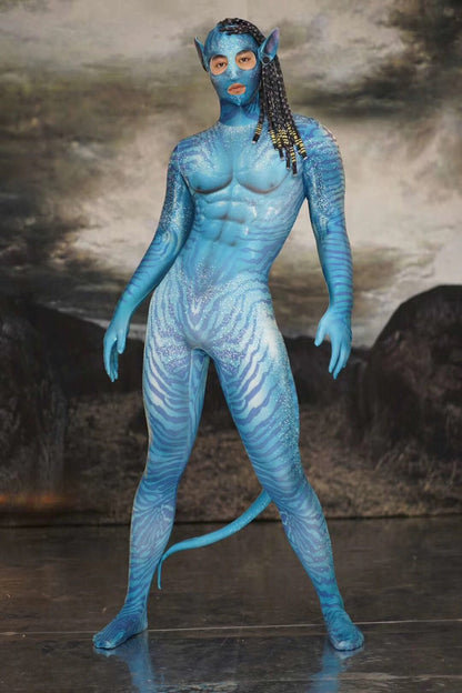 Avatar bodysuit party & events costume (Men)ship same day