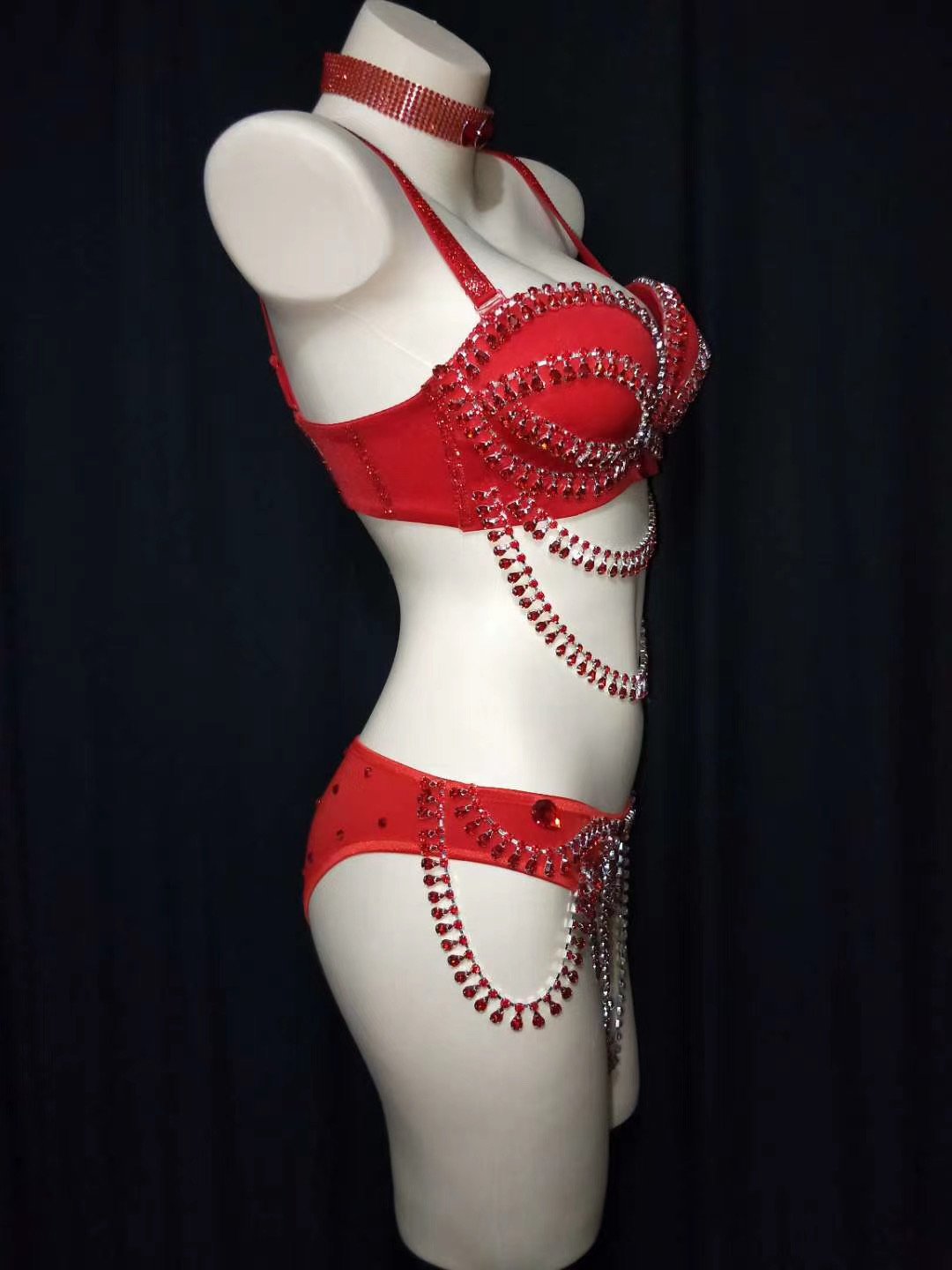 Red intentions swimsuit
