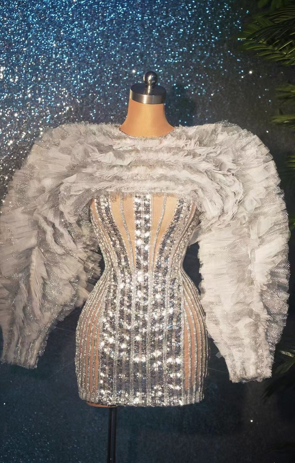 Silver Luff Dress