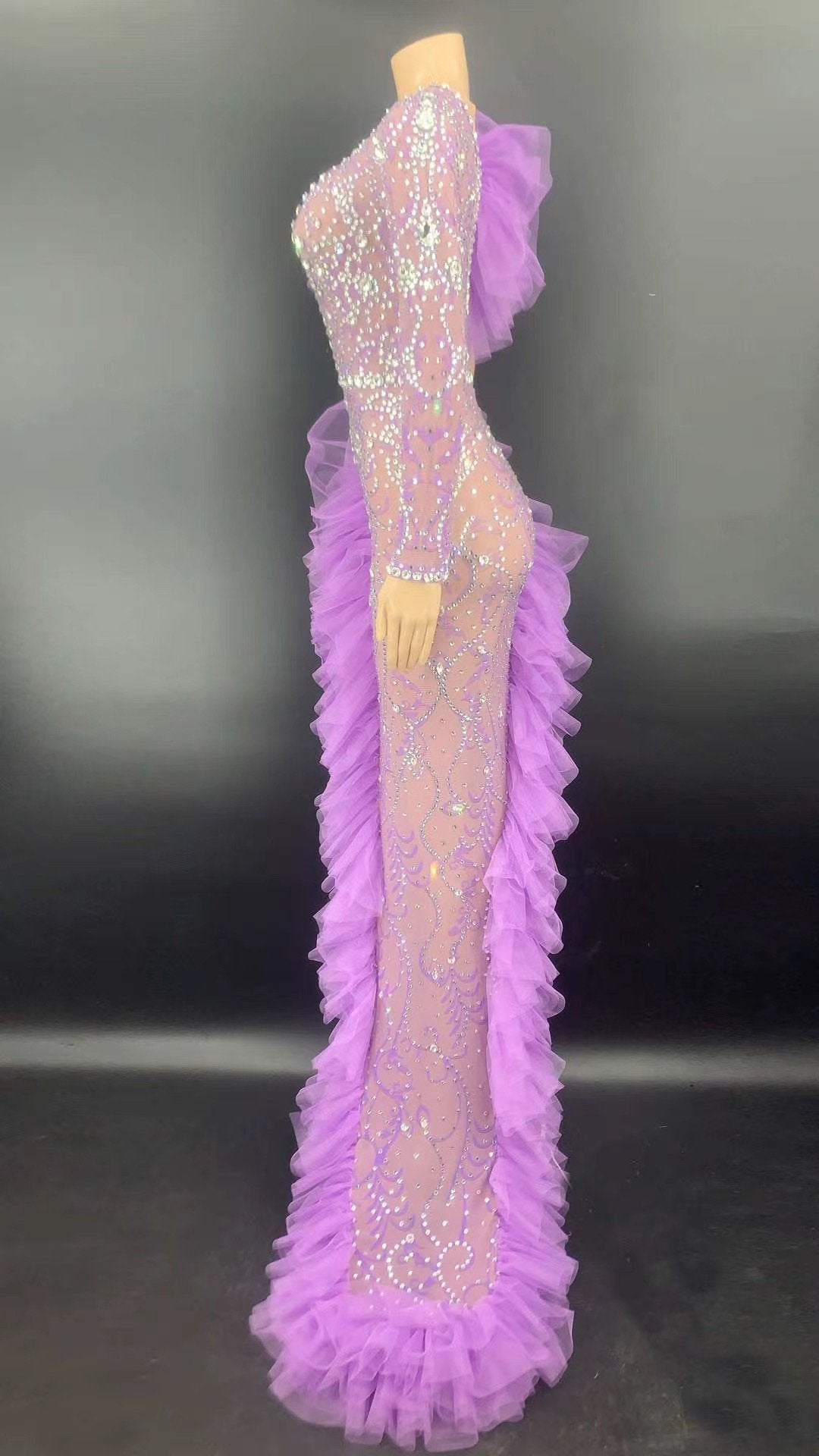 Purple Kendall dress