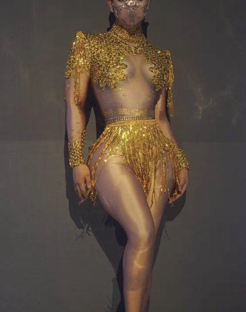 Gold assassin (tights not included)