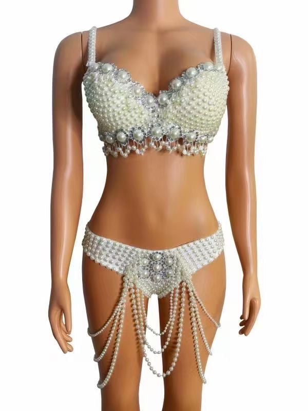 Queen of Pearls Swimsuit (headpiece not included)