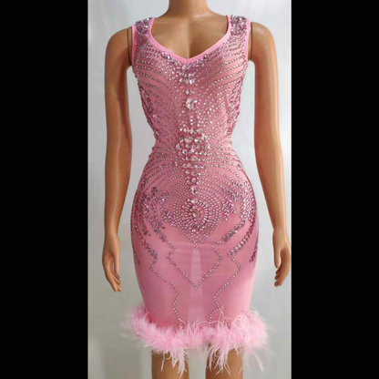 Paisley Dress Pink