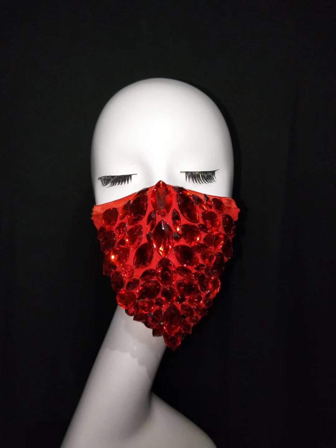 Drip Mask red