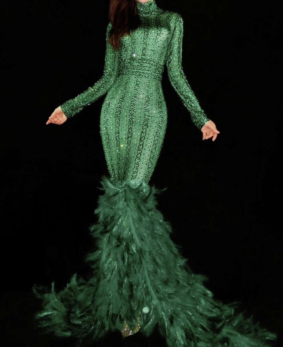 Evergreen dress