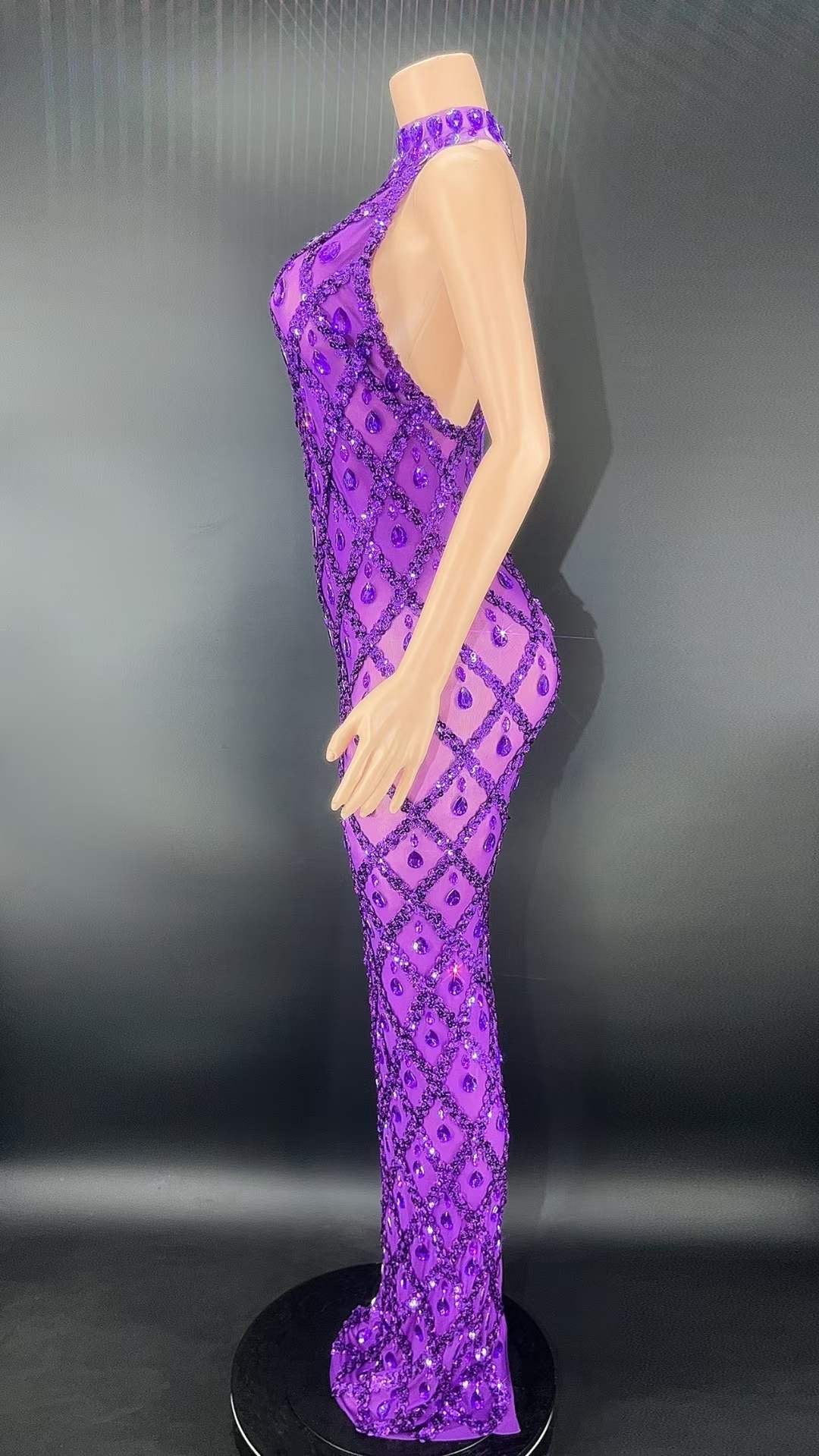 Neil Purple Dress