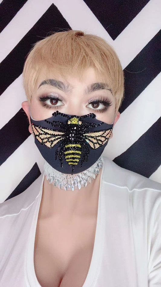 Designer 2 Mask bee black