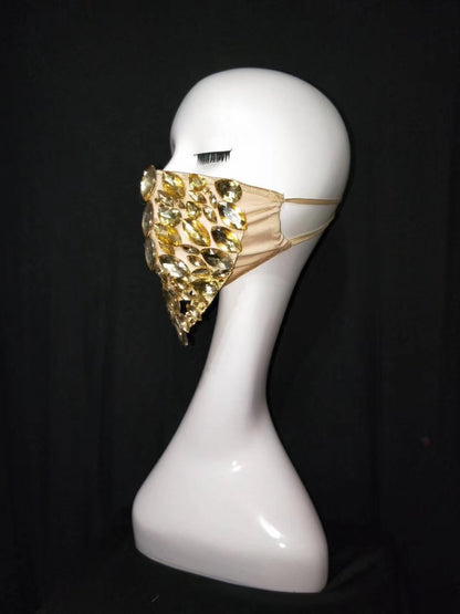Drip Mask Gold