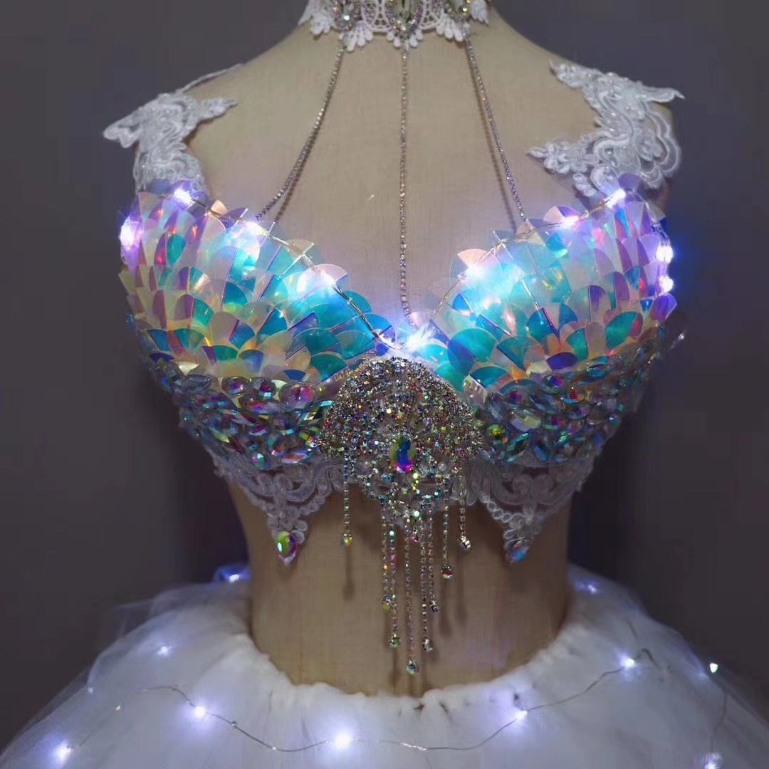 Elsa white with lights