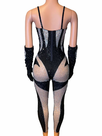 Disaster Bodysuit Black and White High Quality