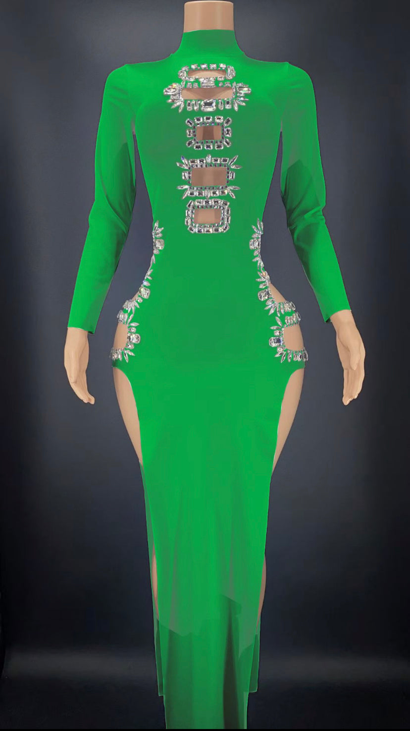 Deserve Dress Green