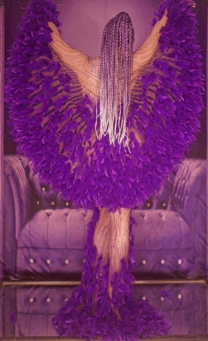 Purple Dime bodysuit