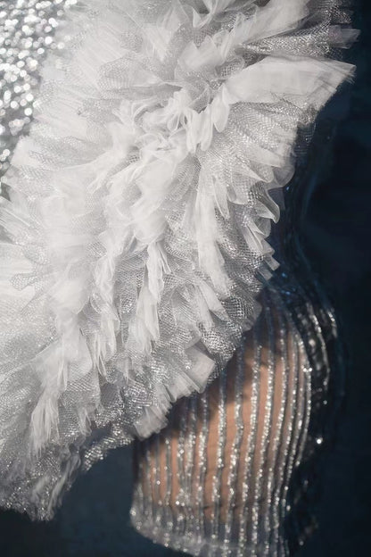 Silver Luff Dress