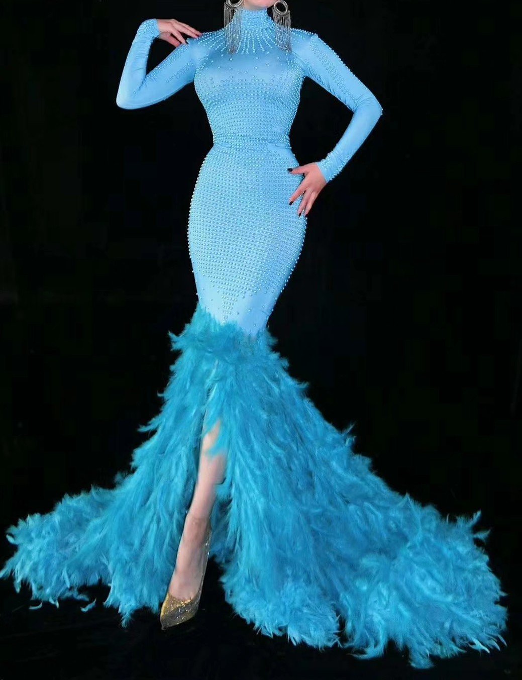 Blue Cinderella dress